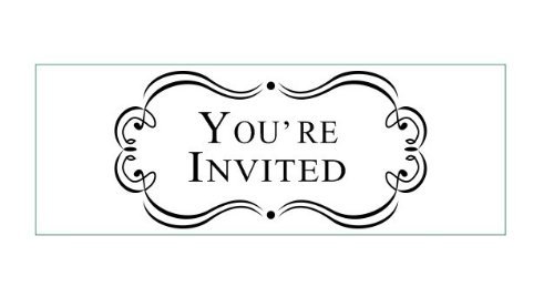 you are invited clipart - photo #23